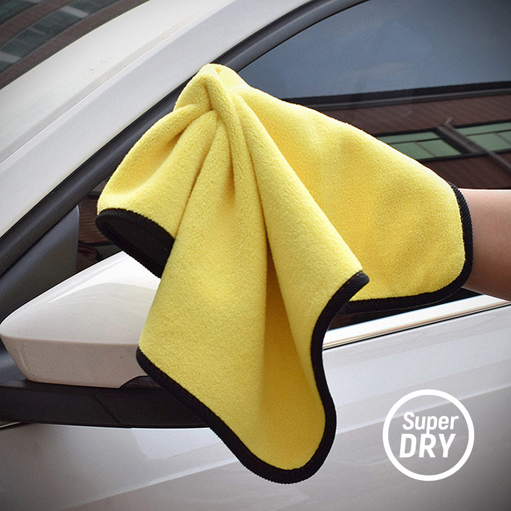 Microfiber ColorWay car universal Extra Dry 800gsm 50х60cm XL sárga-szürke