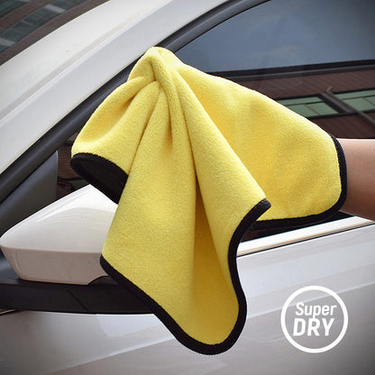 Microfiber ColorWay car universal Extra Dry 800gsm 50х60cm XL sárga-szürke