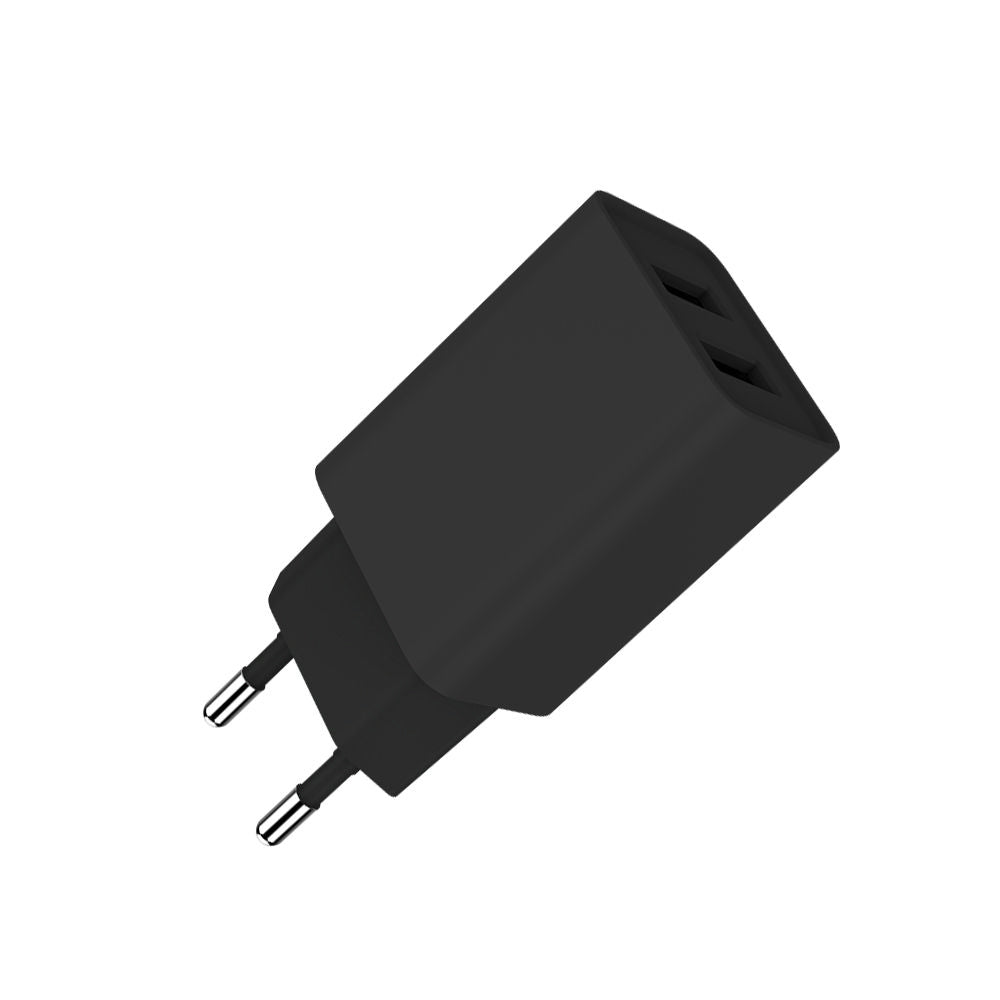 ColorWay Hálózati töltő 2xUSB AUTO ID 2.1A (10W) - fekete