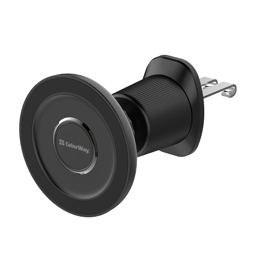 Držiak do auta ColorWay magnetický Air Vent52 (360° rotácia), čierny,( CW-CHM15-BK)
