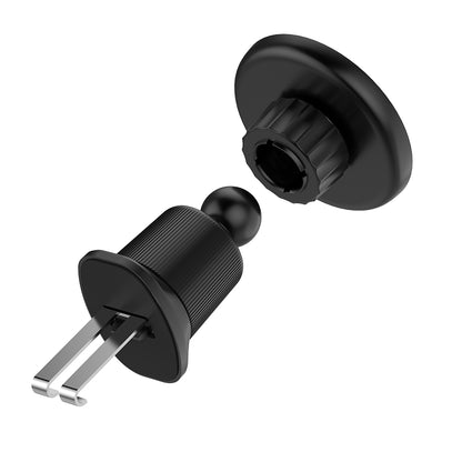 Držiak do auta ColorWay magnetický Air Vent52 (360° rotácia), čierny,( CW-CHM15-BK)