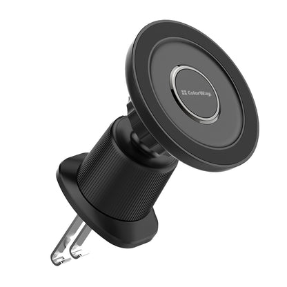 Držiak do auta ColorWay magnetický Air Vent52 (360° rotácia), čierny,( CW-CHM15-BK)