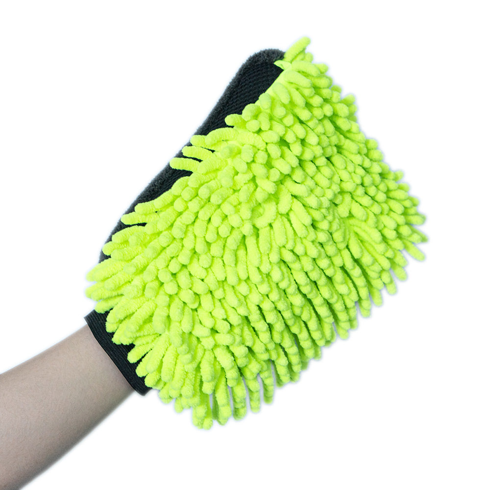 ColorWay microfiber car wash and polish glove, double-sided