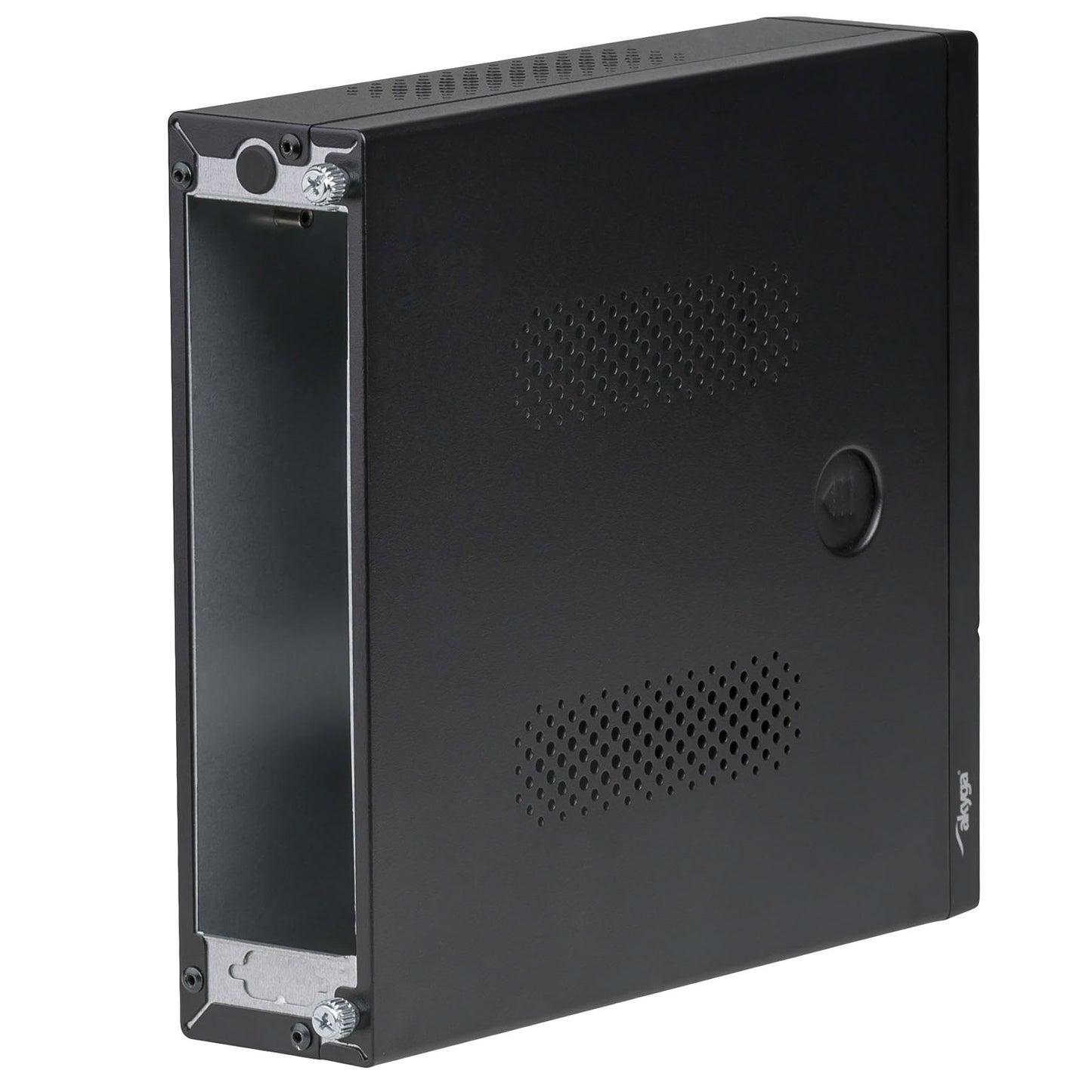 Ház mini ITX AK-100-01BK VESA + 60W tápegység