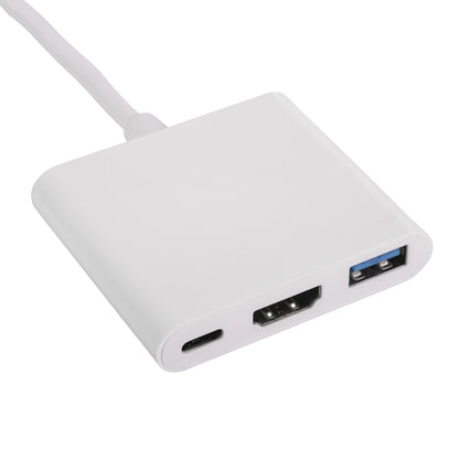 Hub AK-AD-57 USB type C / USB 3.0 / USB type C / HDMI