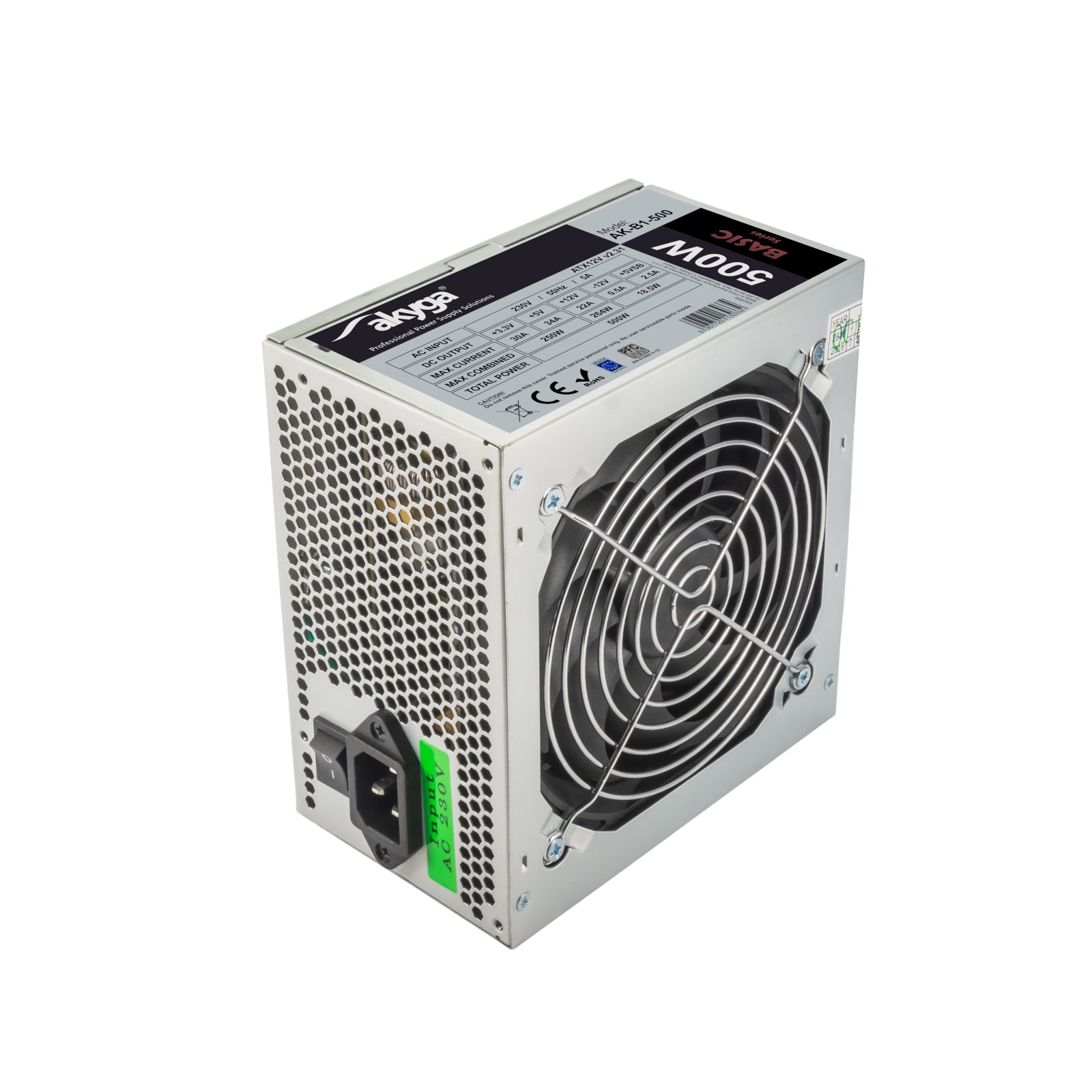 Akyga Tápegység ATX AK-B1-500 500W