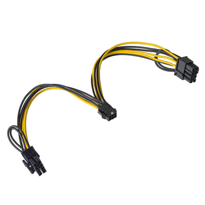 PCI Express 6-pin M / 2x 6+2-pin F AK-CA-55 Adapter
