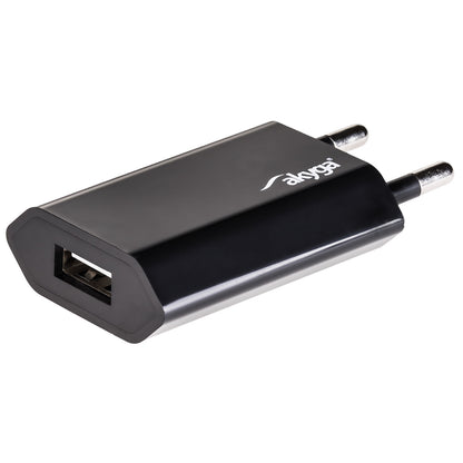 Töltő AK-CH-03BK USB-A 5V / 1A 5W