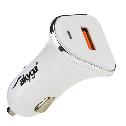 Töltő AK-CH-07 USB-A 5-12V / 3A 18W Quick Charge 3.0