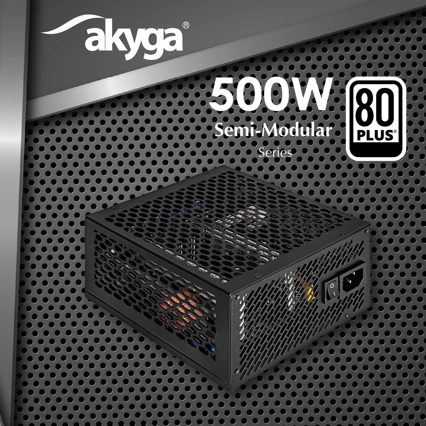 Passzív ATX Tápegység AK-FL-500 500W moduláris 80+