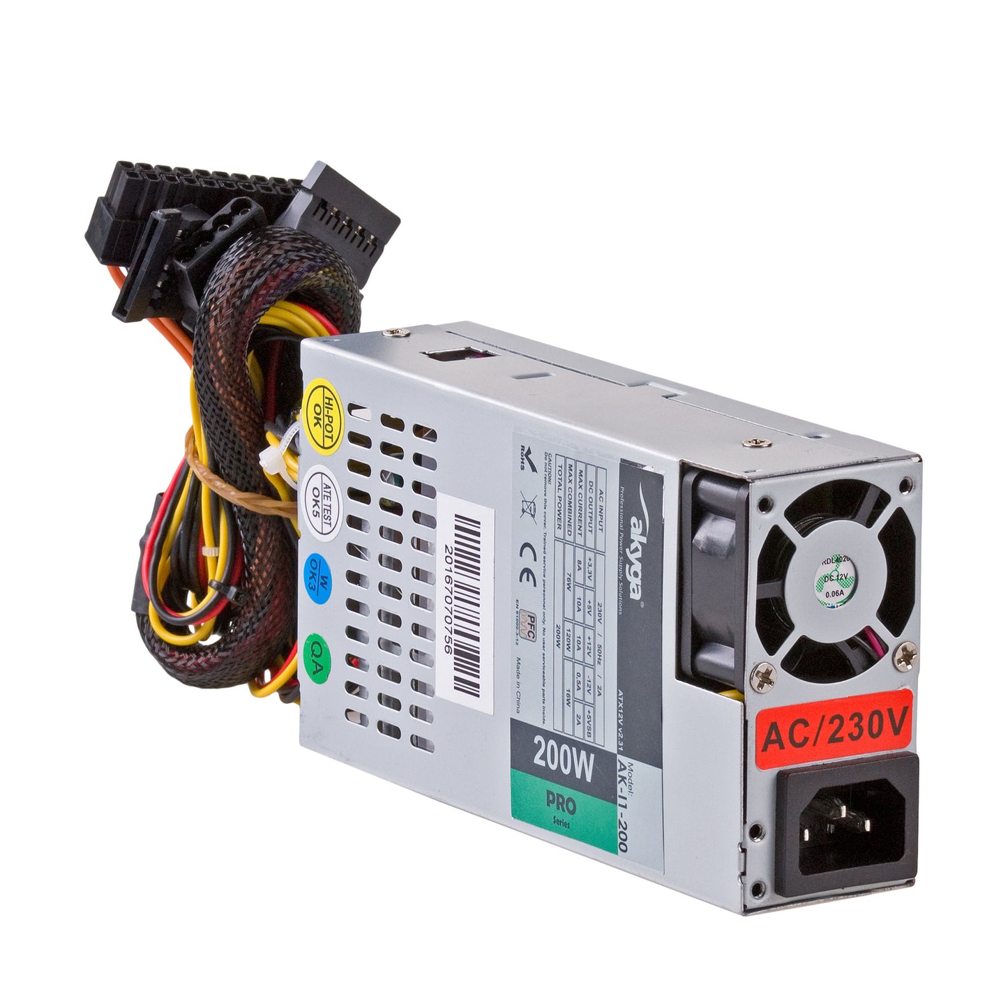Tápegység ITX AK-I1-200 200W