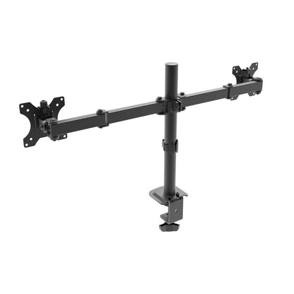 Kettős monitorkar AK-MB-02 Dupla asztali tartó VESA 75x75mm / 100x100mm 15-32”