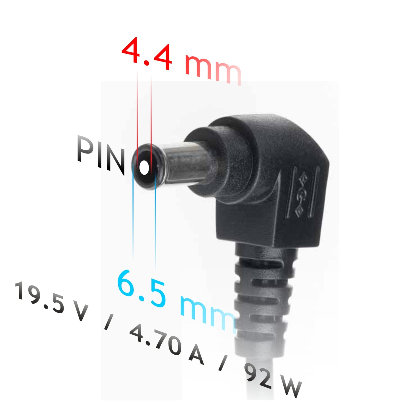 Tápegység AK-ND-20 19.5V / 4.7A 92W 6.5 x 4.4 mm + pin