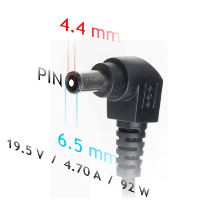 Tápegység AK-ND-20 19.5V / 4.7A 92W 6.5 x 4.4 mm + pin