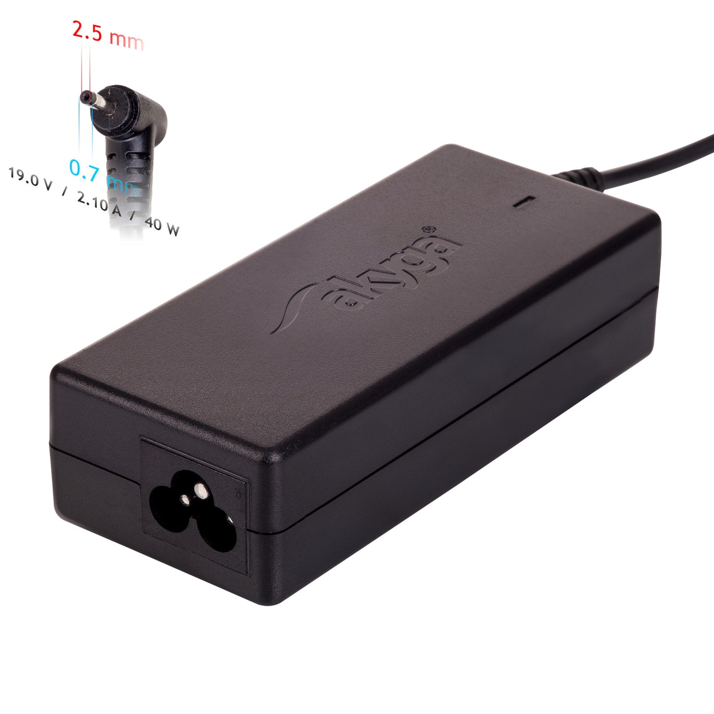 Tápegység AK-ND-23 19V / 2.1A 40W 2.5 x 0.7 mm