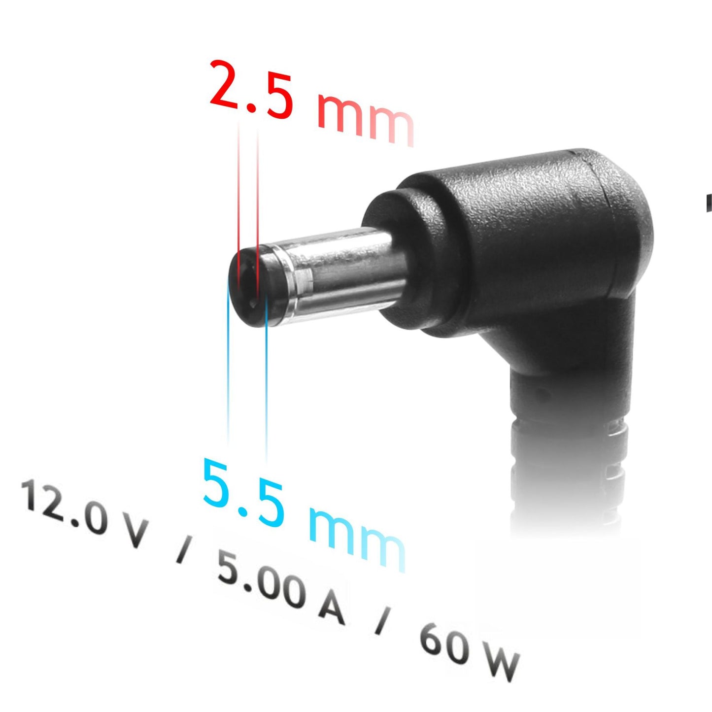 Tápegység AK-ND-30 12V / 5A 60W 5.5 x 2.5 mm
