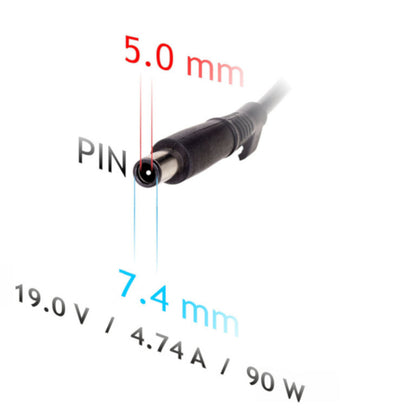 Autós Tápegység AK-ND-32 19V / 4.74A 90W 7.4 x 5.0 mm + pin