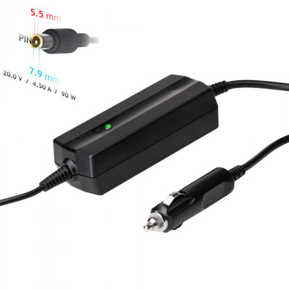 Autós Tápegység AK-ND-39 20V / 4.5A 90W 7.9 x 5.5 mm + pin