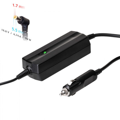 Autós Tápegység AK-ND-43 19V / 4.74A 90W 5.5 x 1.7 mm