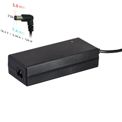 Tápegység AK-ND-46 18.5V / 6.5A 120W 7.4 x 5.0 mm + pin