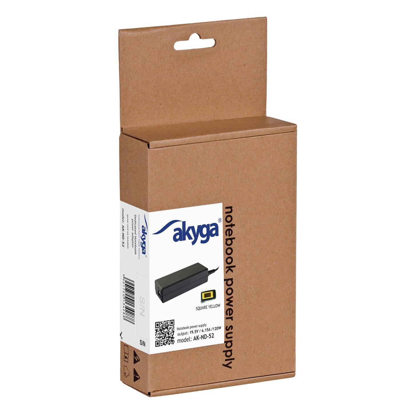 Tápegység AK-ND-52 19.5V / 6.15A 120W Slim Tip