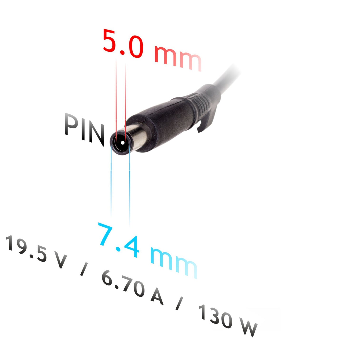 Tápegység AK-ND-57 19.5V / 6.7A 130W 7.4 x 5.0 mm + pin