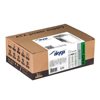 Tápegység semi-modular ATX AK-P4-600 600W
