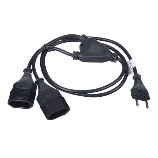Áramkábel Y-alakú osztó 1.2m AK-RD-05A