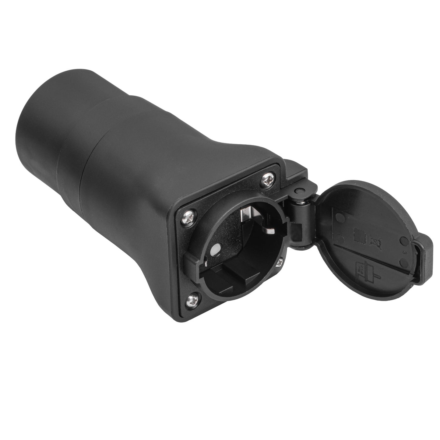 Type2 / Schuko Adapter elektromos járművek töltőállomásához AK-SC-E29 érfi – női 13A
