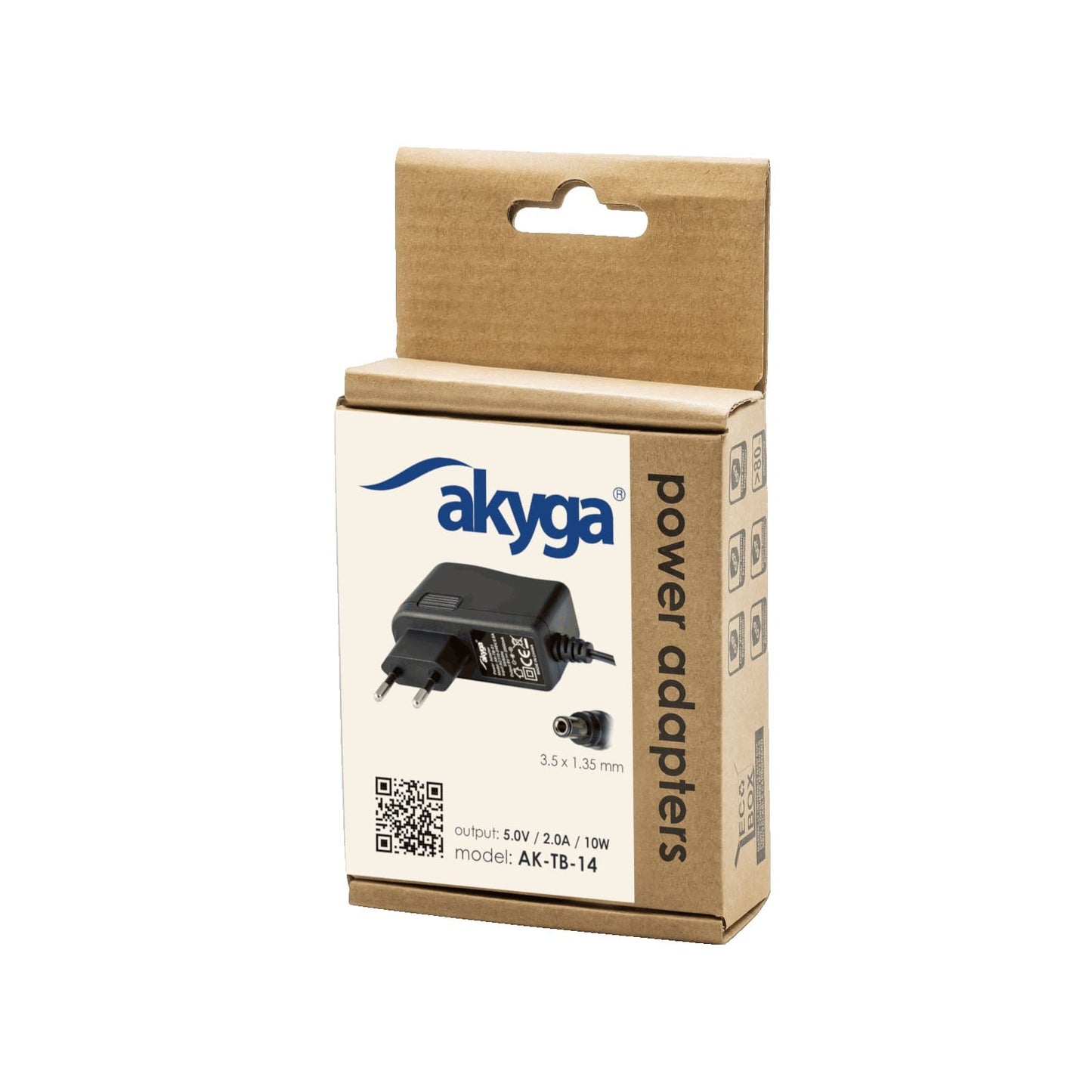 Tápegység AK-TB-14 5V / 2A 10W 3.5 x 1.35 mm