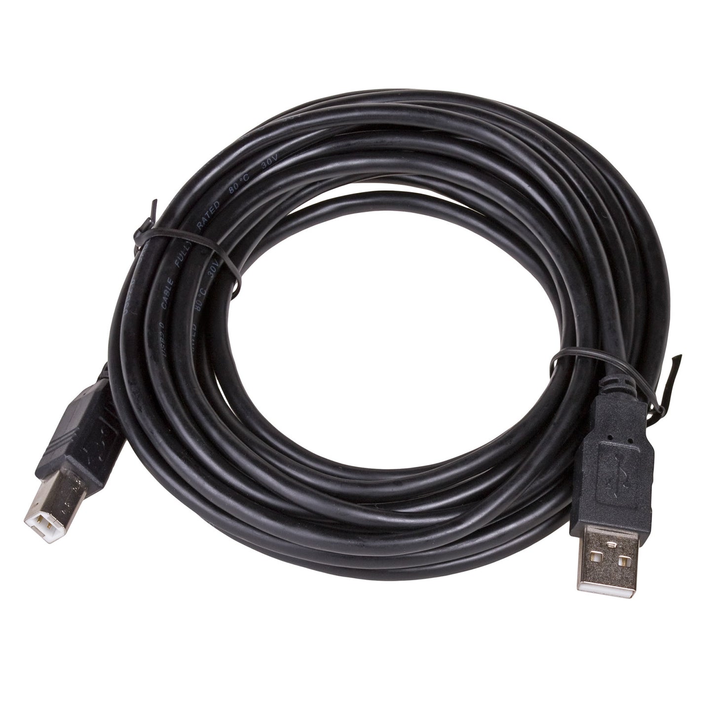 Kábel USB 2.0 A-B 5.0m AK-USB-18