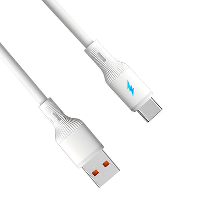 Kábel USB type C / USB A 1.8m AK-USB-60 Szilikon