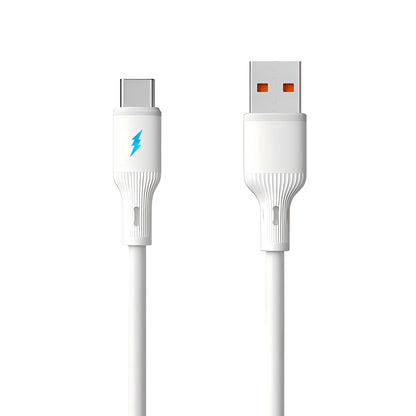 Kábel USB type C / USB A 1.8m AK-USB-60 Szilikon