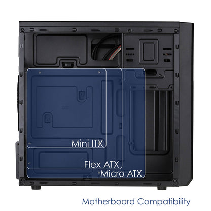 Akyga Ház Micro Tower ATX AK17BK