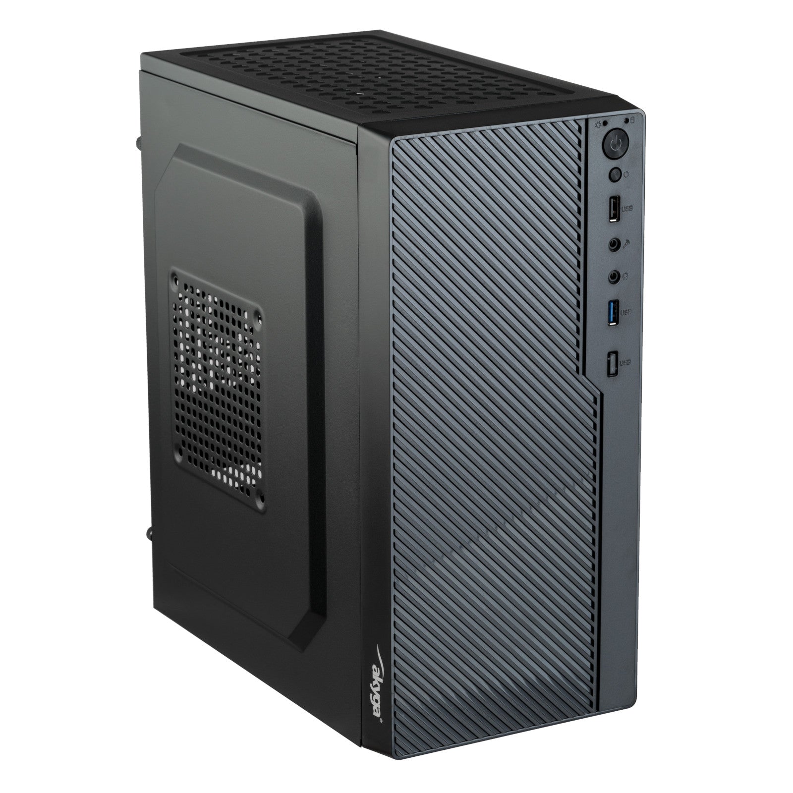 Akyga Ház Micro Tower ATX AK36BK