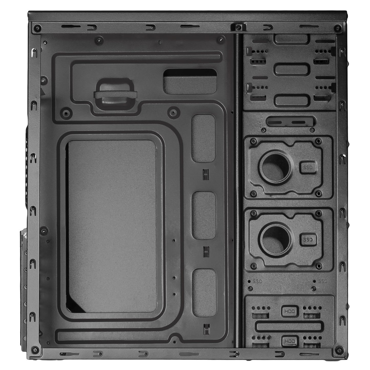 Ház Midi Tower ATX AK939BL