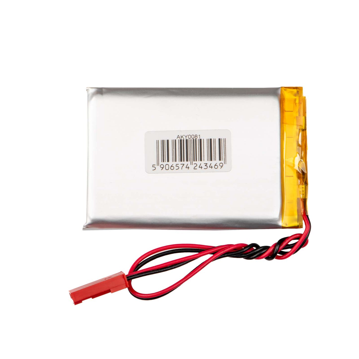 Li-Po akkumulátor LP573450 Akyga AKY0081 3.7V / 980mAh PCM JST 2-Pin csatlakozó 150mm
