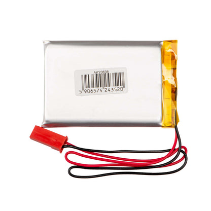 Li-Po akkumulátor LP603048 Akyga AKY0108 3.7V / 850mAh PCM JST 2-pin csatlakozó 150mm