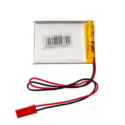 Li-Po akkumulátor LP503040 Akyga AKY0185 3.7V / 550mAh PCM JST 2-Pin csatlakozó 150mm