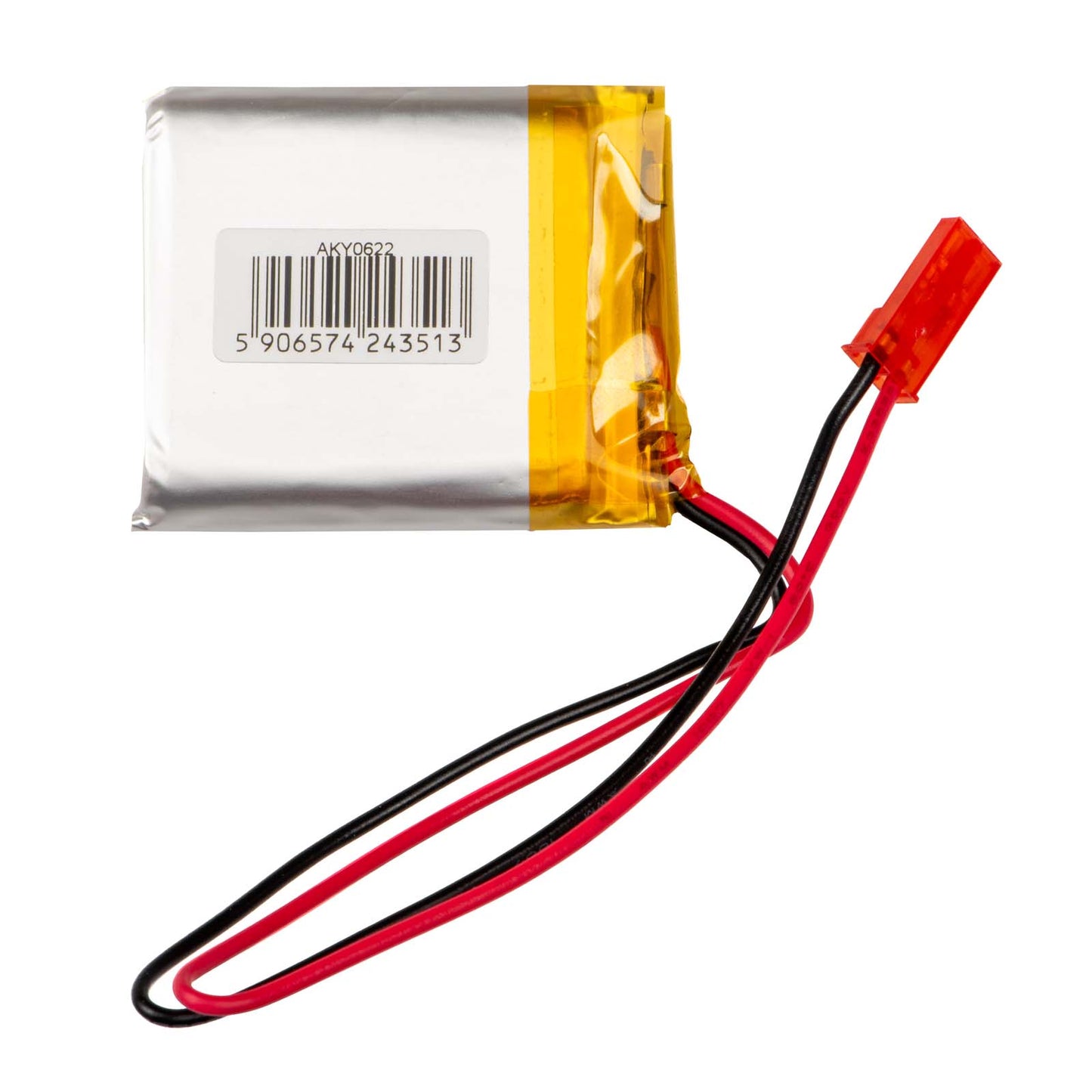 Li-Po akkumulátor LP883440 Akyga AKY0622 3.7V / 1200mAh PCM JST 2-pin csatlakozó 150mm