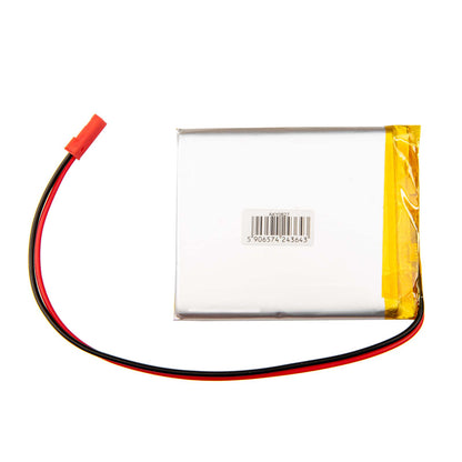 Li-Po akkumulátor LP675568 Akyga AKY0627 3,7V / 3500mAh PCM JST 2-pin csatlakozó 150mm