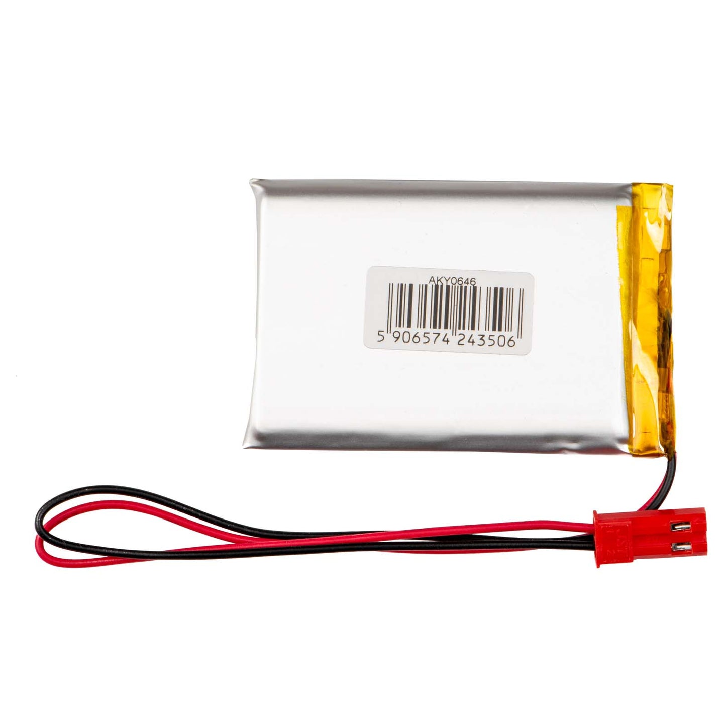 Li-Po akkumulátor LP623255 Akyga AKY0646 3.7V / 1100mAh PCM JST 2-pin csatlakozó 150mm
