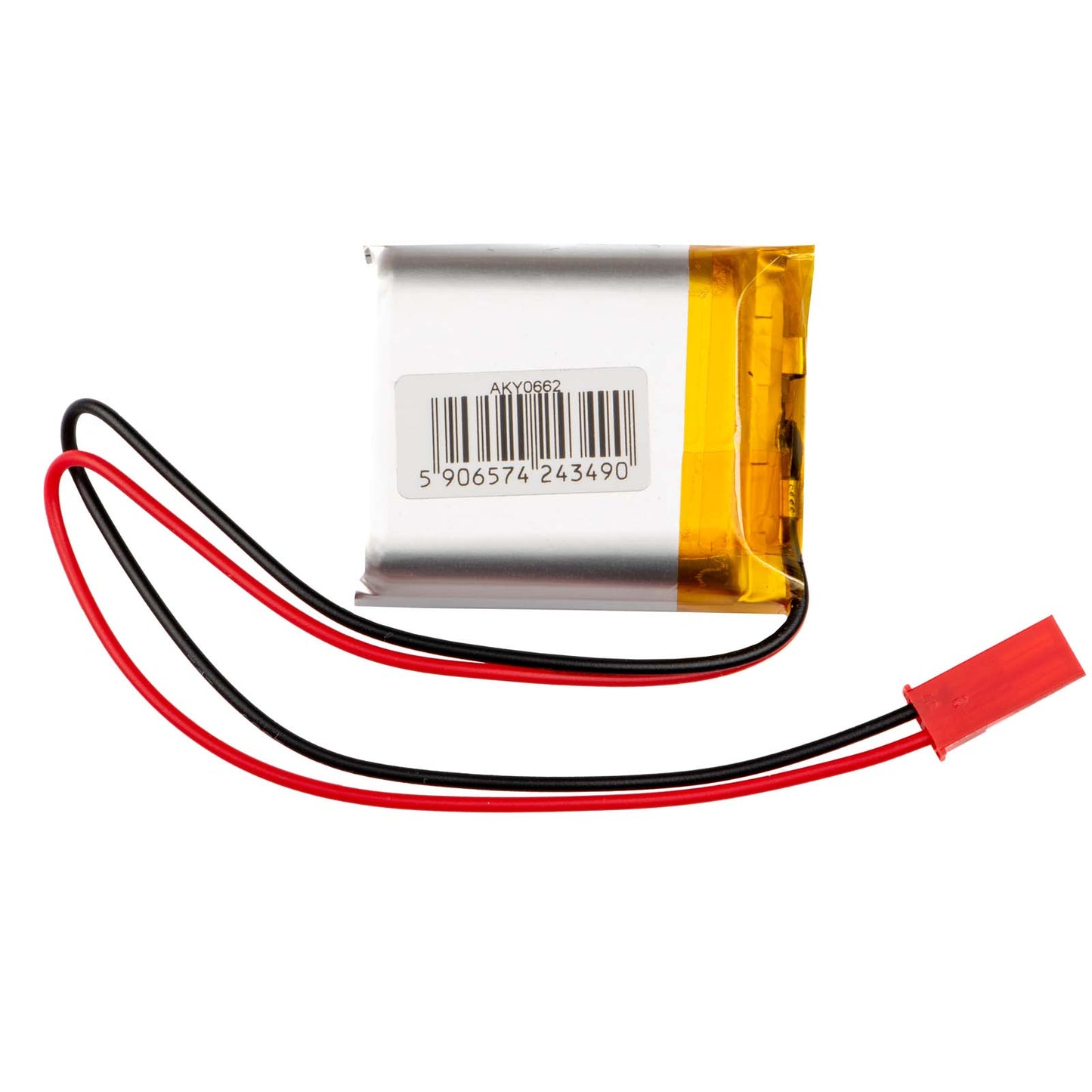 Li-Po akkumulátor LP103035 Akyga AKY0662 3,7V / 1050mAh PCM JST 2-pin csatlakozó 150mm
