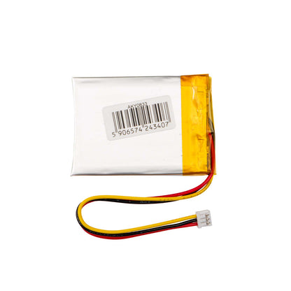 Li-Po akkumulátor LP503040 Akyga AKY0833 3.7V / 560mAh PCM + NTC Molex 3-Pin 80mm-es Molex 3-Pin 80mm