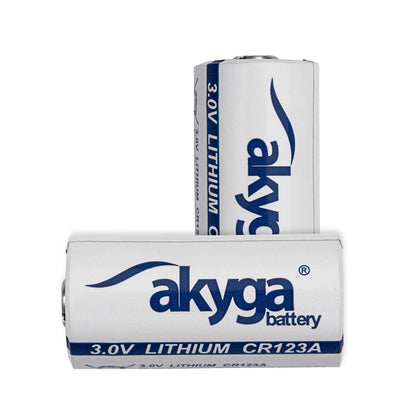 Lithium akkumulátor CR123A Akyga AKY1235 3V / 1500mAh 85°C esetén