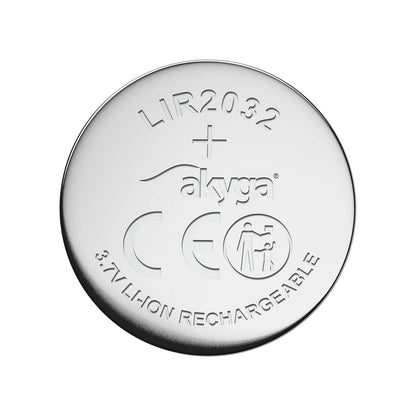 Li-Ion akkumulátor LIR2032 UltraCoin Akyga AKY1707 3.7V / 70mAh