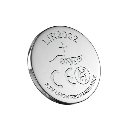 Li-Ion akkumulátor LIR2032 UltraCoin Akyga AKY1707 3.7V / 70mAh
