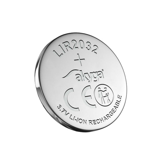 Li-Ion akkumulátor LIR2032 UltraCoin Akyga AKY1707 3.7V / 70mAh