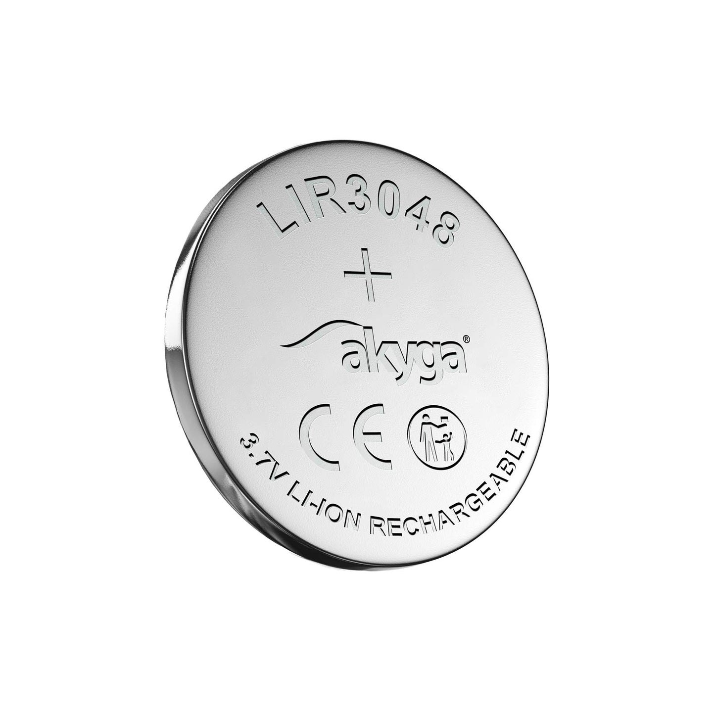 Li-Ion akkumulátor LIR3048 UltraCoin Akyga AKY1873 3.7V / 280mAh