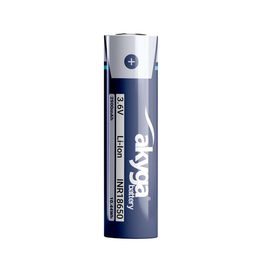 Li-Ion akkumulátor INR18650 Akyga AKY2173 3.6V / 2900mAh